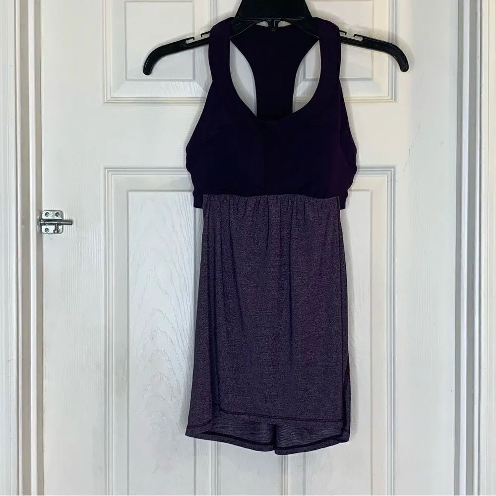 Lululemon 2-In-Run Tank in Deep Zinfandel Size 6